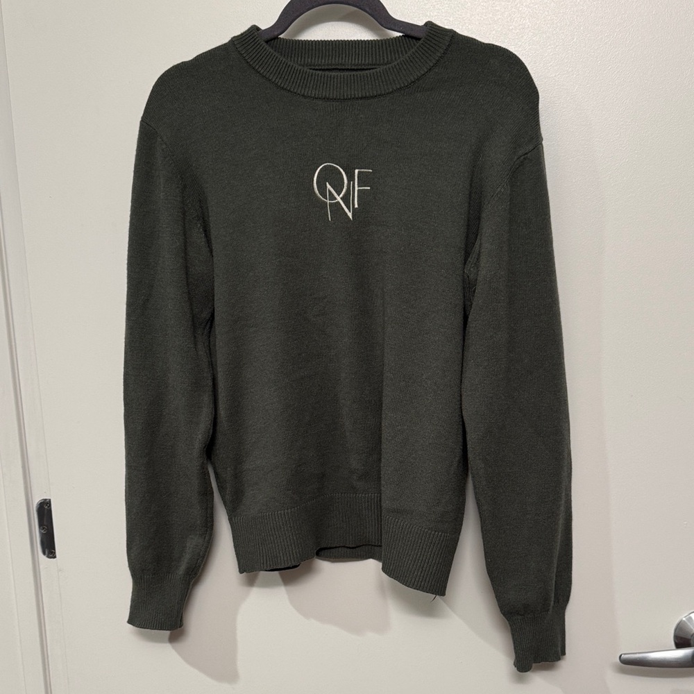 Oak + Fort Dark Green Women's Sweater
